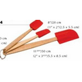 3 Piece Mini Spatula Set